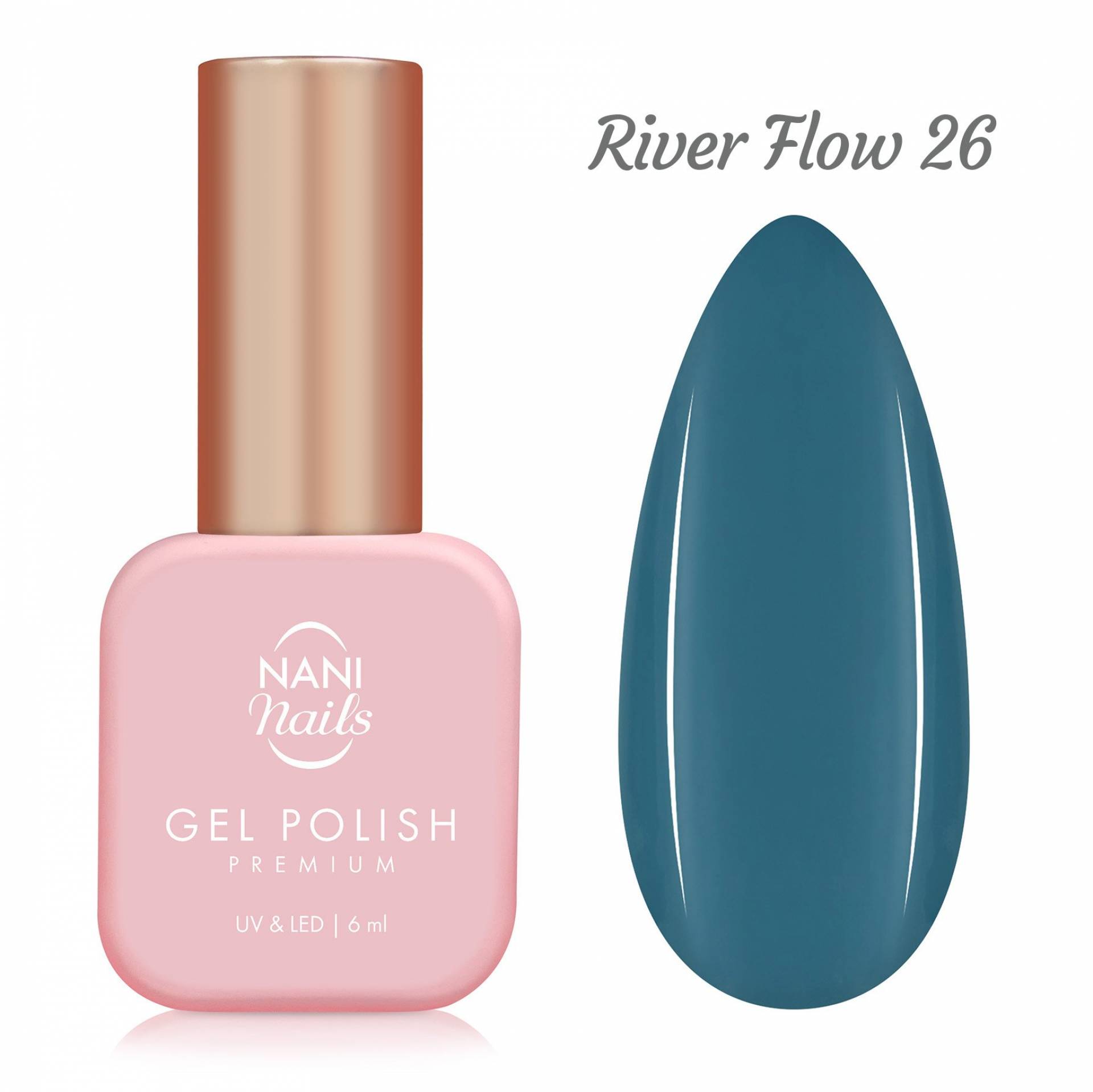 NANI ojă semipermanentă Premium 6 ml - River Flow