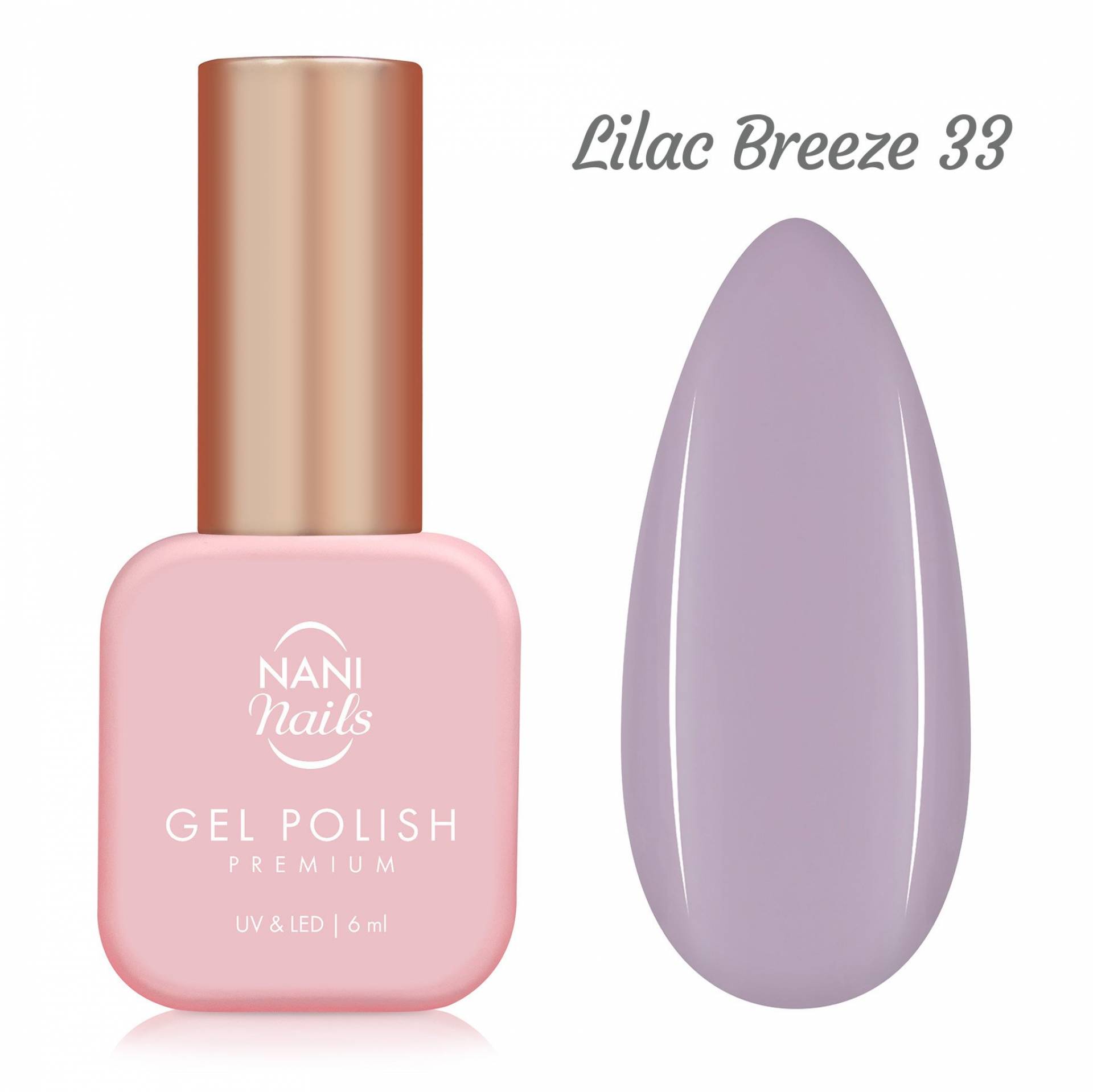 NANI ojă semipermanentă Premium 6 ml - Lilac Breeze