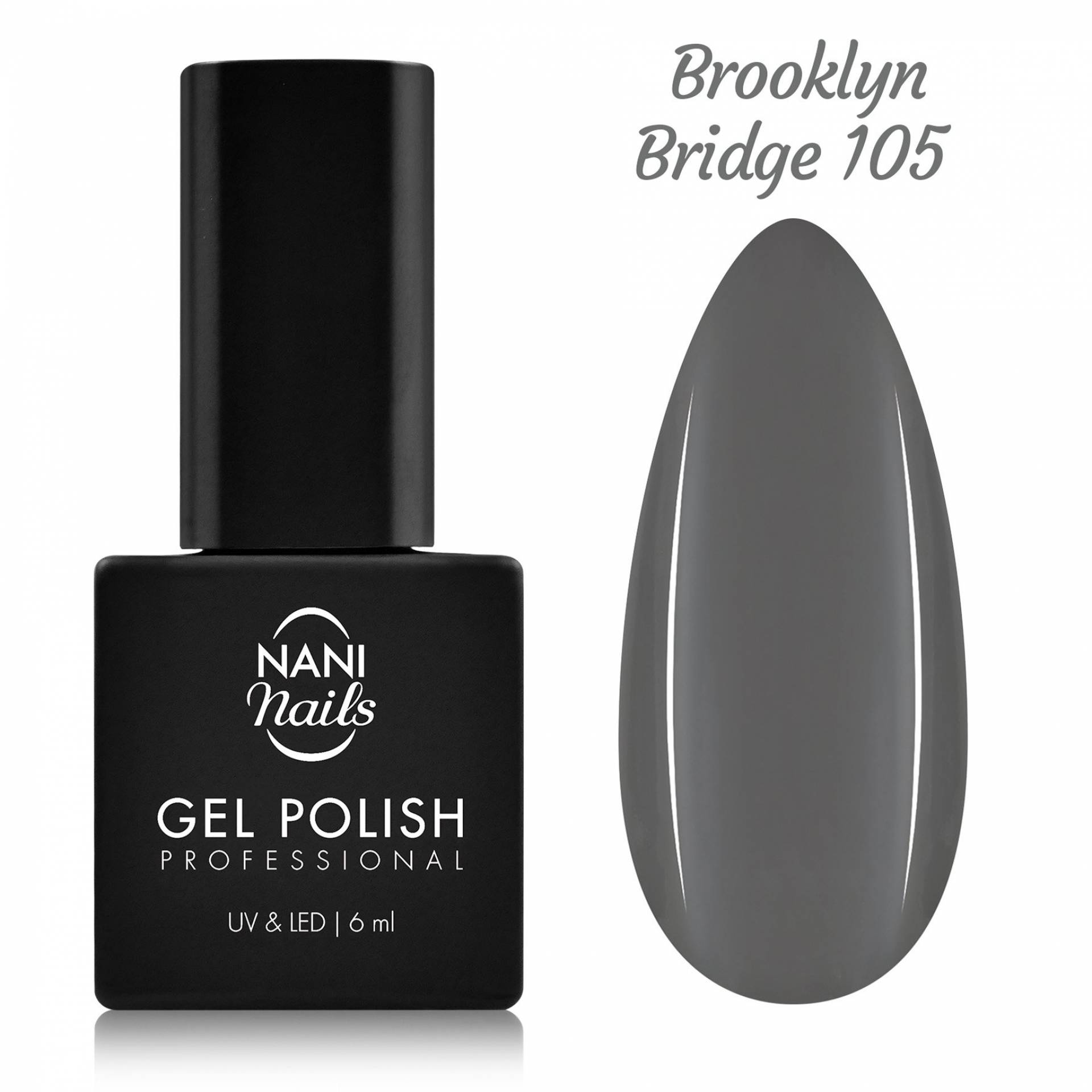 Ojă semipermanentă NANI 6 ml - Brooklyn Bridge