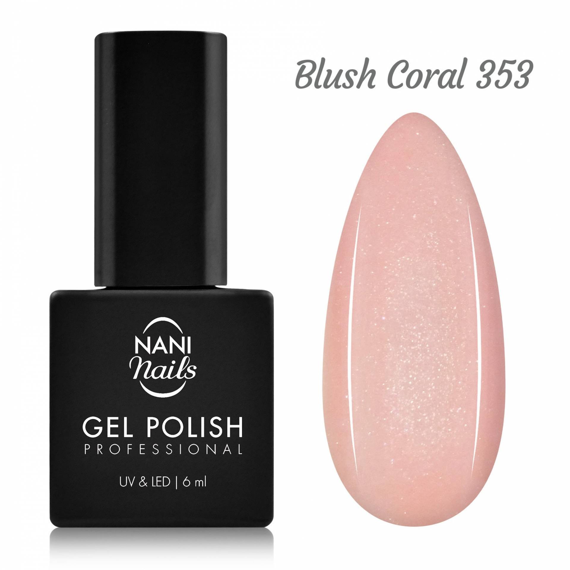 NANI Ojă semipermanentă  6 ml - Blush Coral