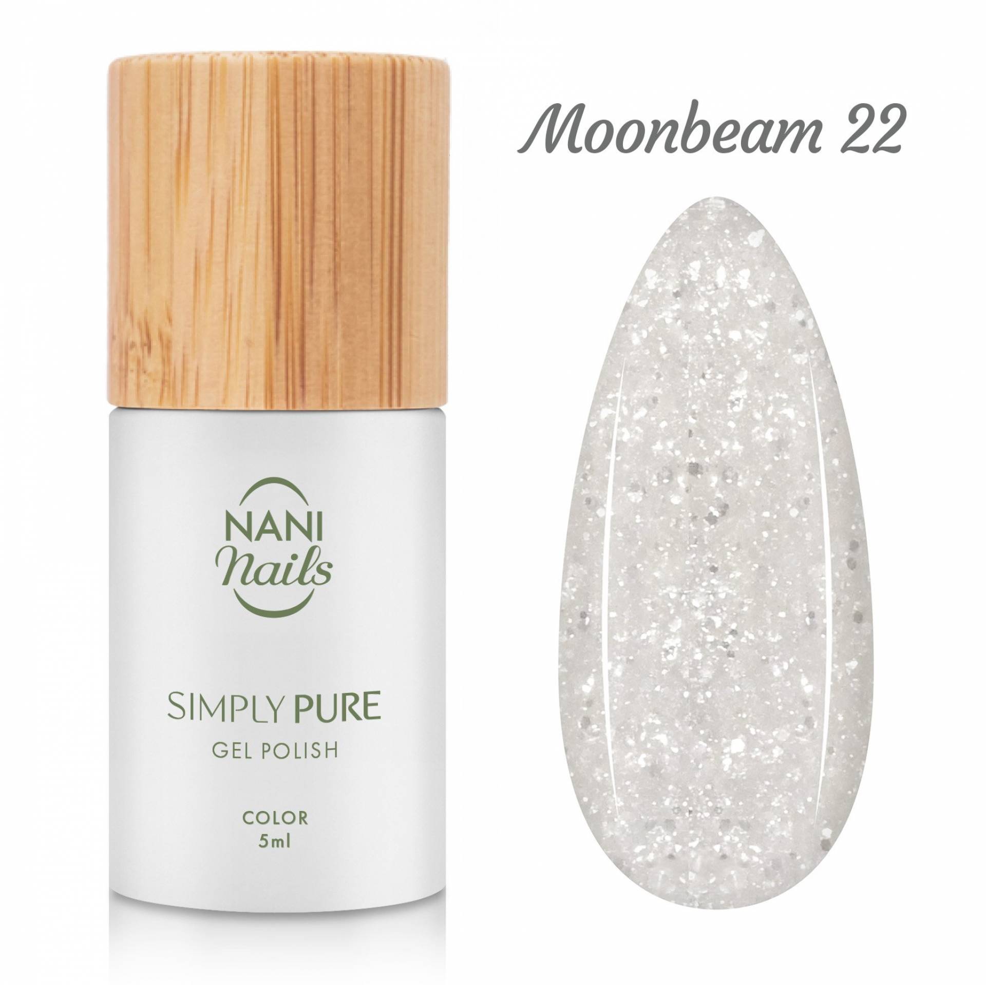 NANI ojă semipermanentă Simply Pure 5 ml - Moonbeam