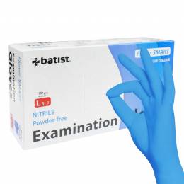 FLOWER SMART Mănuși din nitril, L, nepudrate - 100 buc