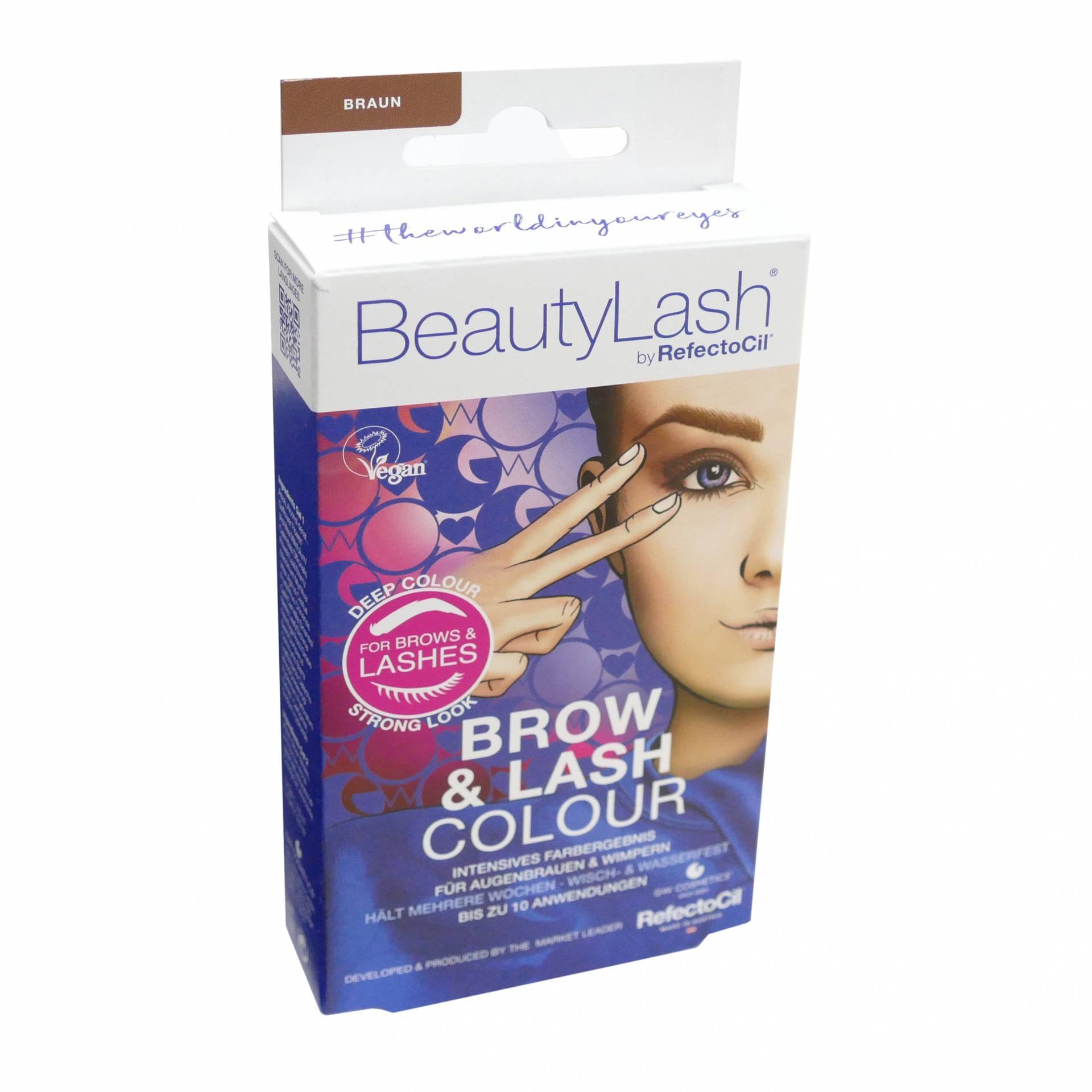 RefectoCil BeautyLash – Vopsea pentru gene și sprâncene – brun