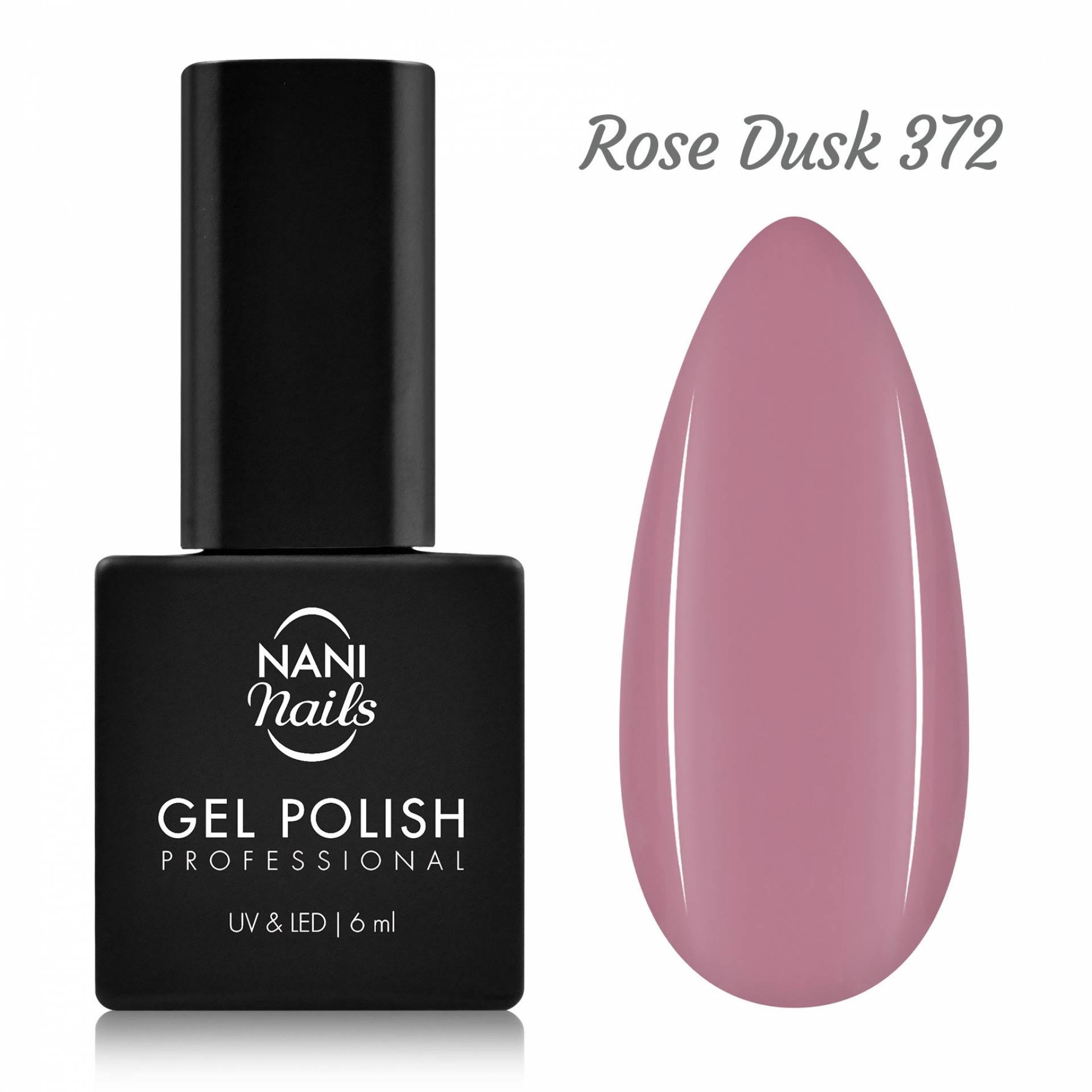 NANI Ojă semipermanentă 6 ml - Rose Dusk