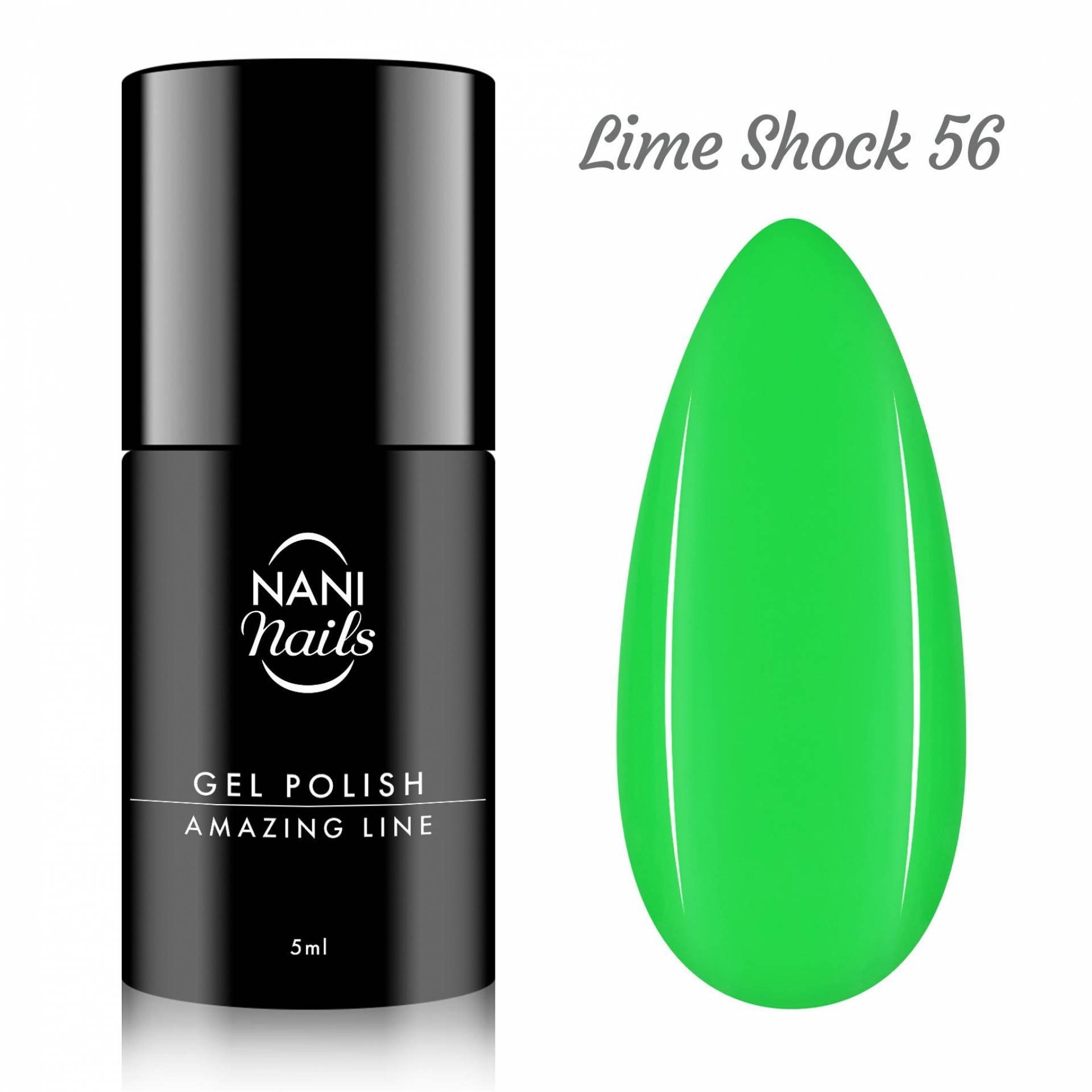 NANI Ojă semipermanentă Amazing Line 5 ml - Lime Shock