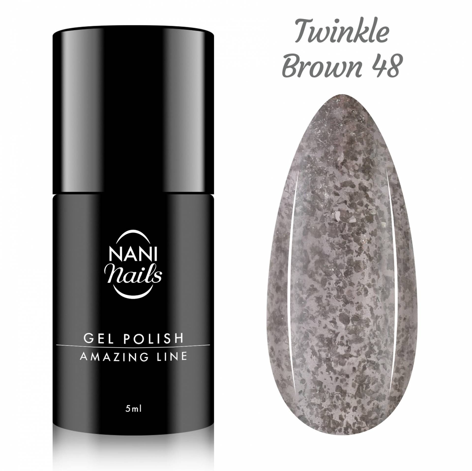 NANI oja semipermanenta Amazing Line 5 ml - Twinkle Brown