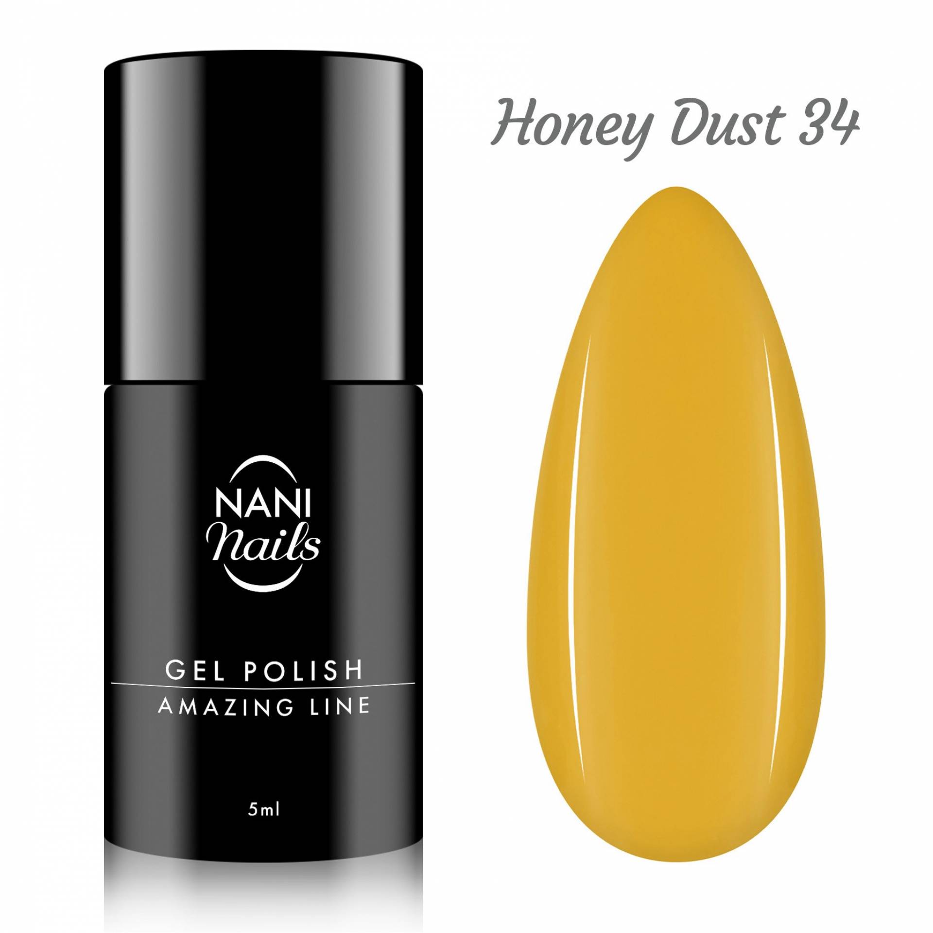 NANI Ojă semipermanentă Amazing Line 5 ml - Honey Dust