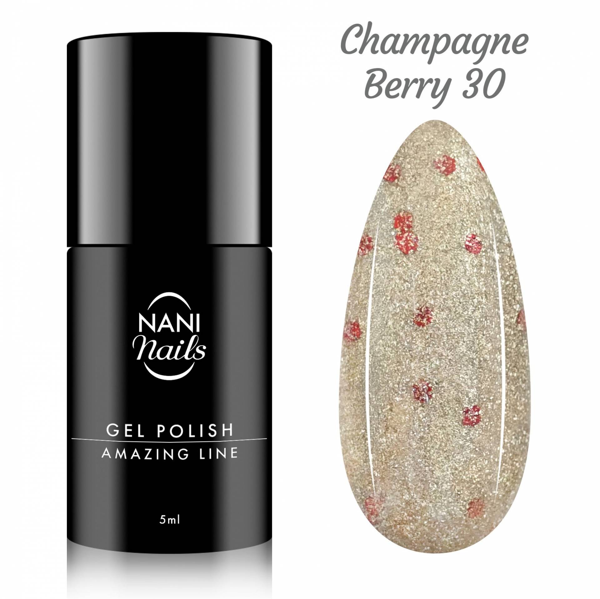 NANI Ojă semipermanentă Amazing Line 5 ml - Champagne Berry