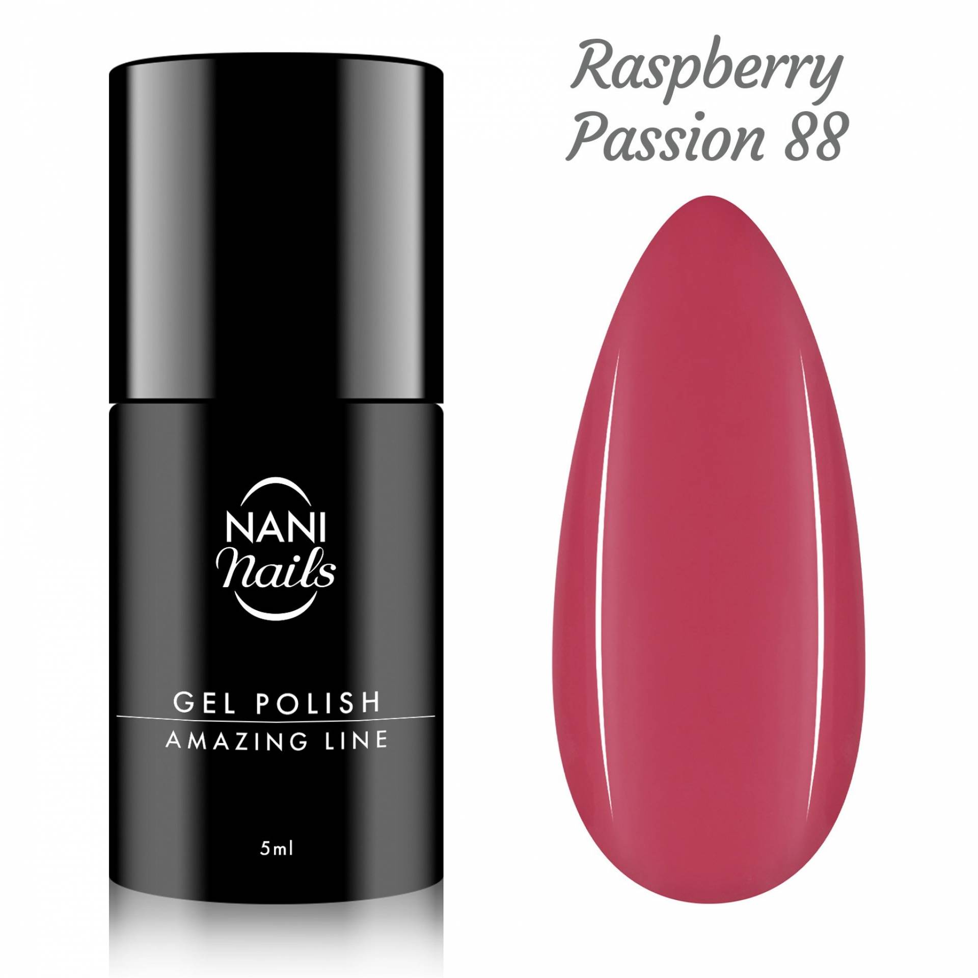 NANI Ojă semipermanentă Amazing Line 5 ml - Raspberry Passion