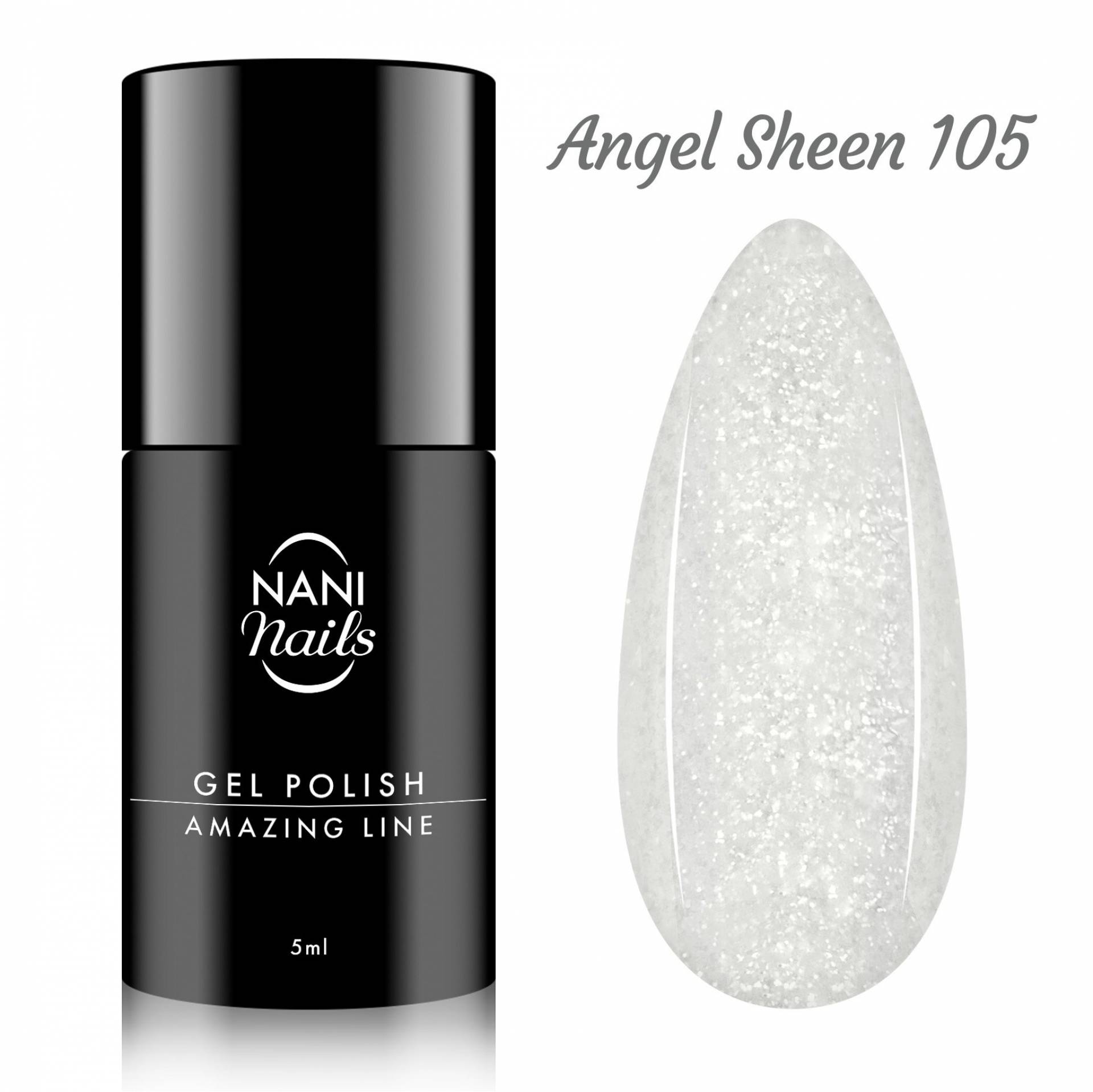NANI Ojă semipermanentă Amazing Line 5 ml - Angel Sheen
