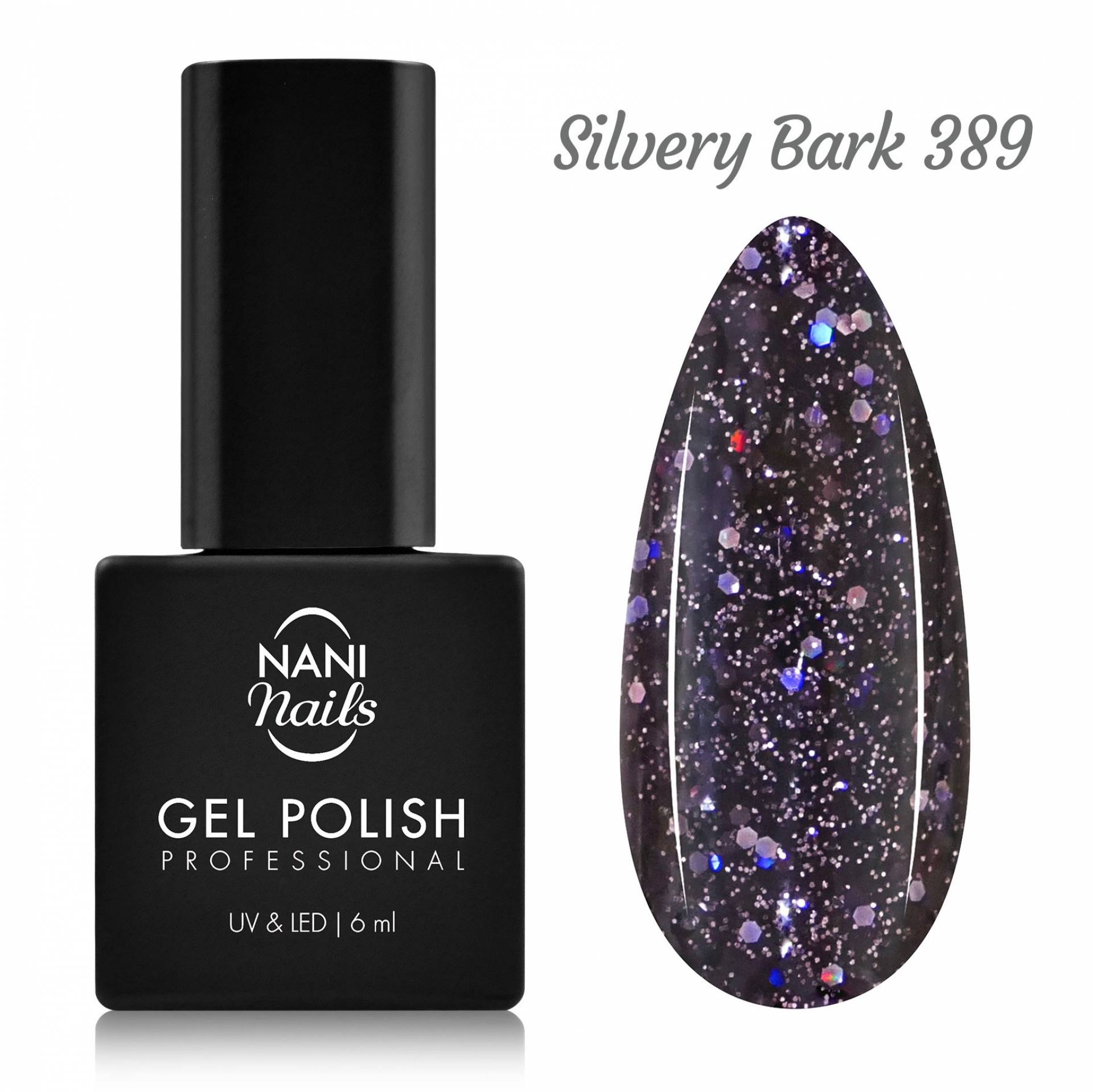 NANI Ojă semipermanentă 6 ml - Silvery Bark