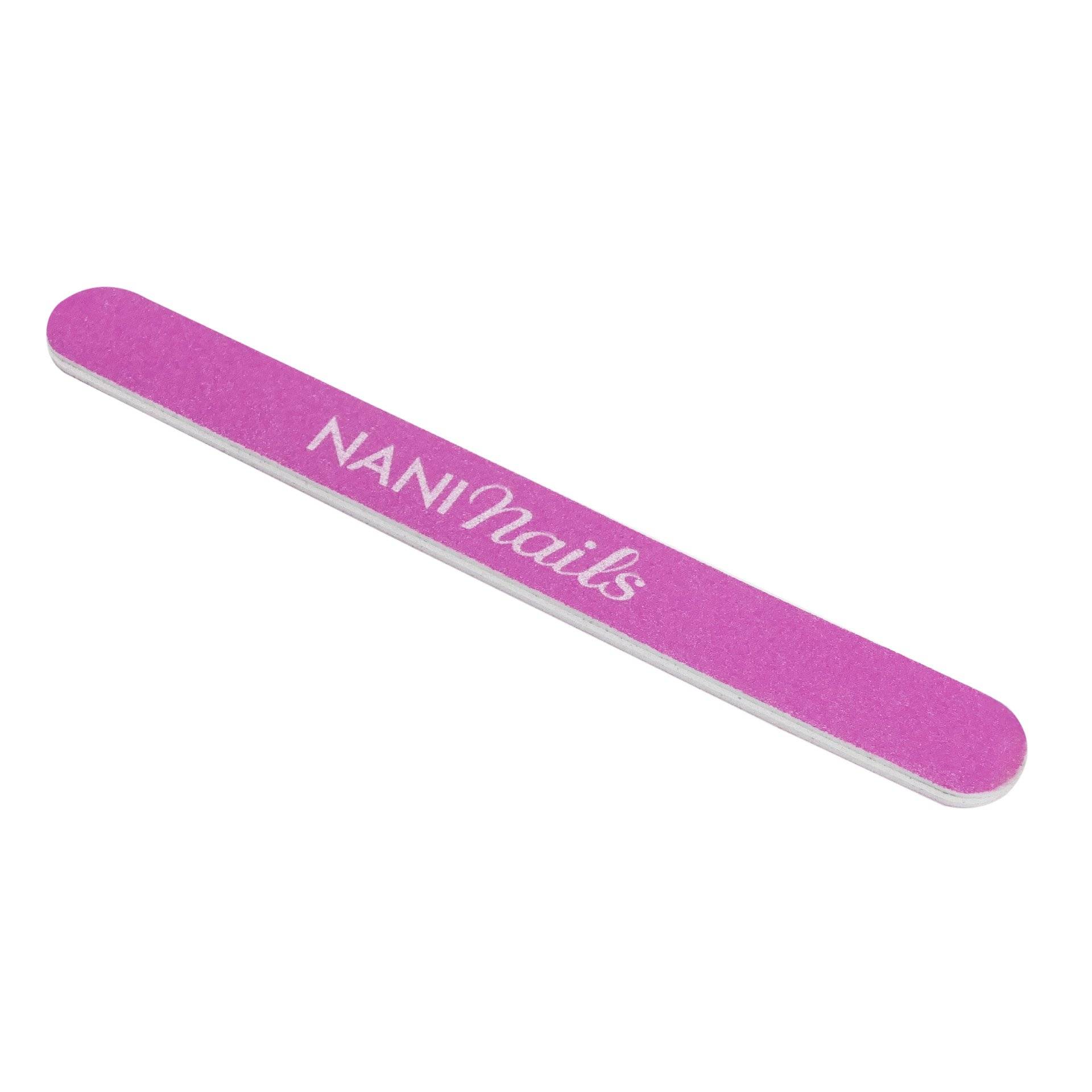 Pilă NANI pentru unghii 180/240 - Neon Pink