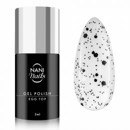 NANI ojă semipermanentă 5 ml - Egg Top Black