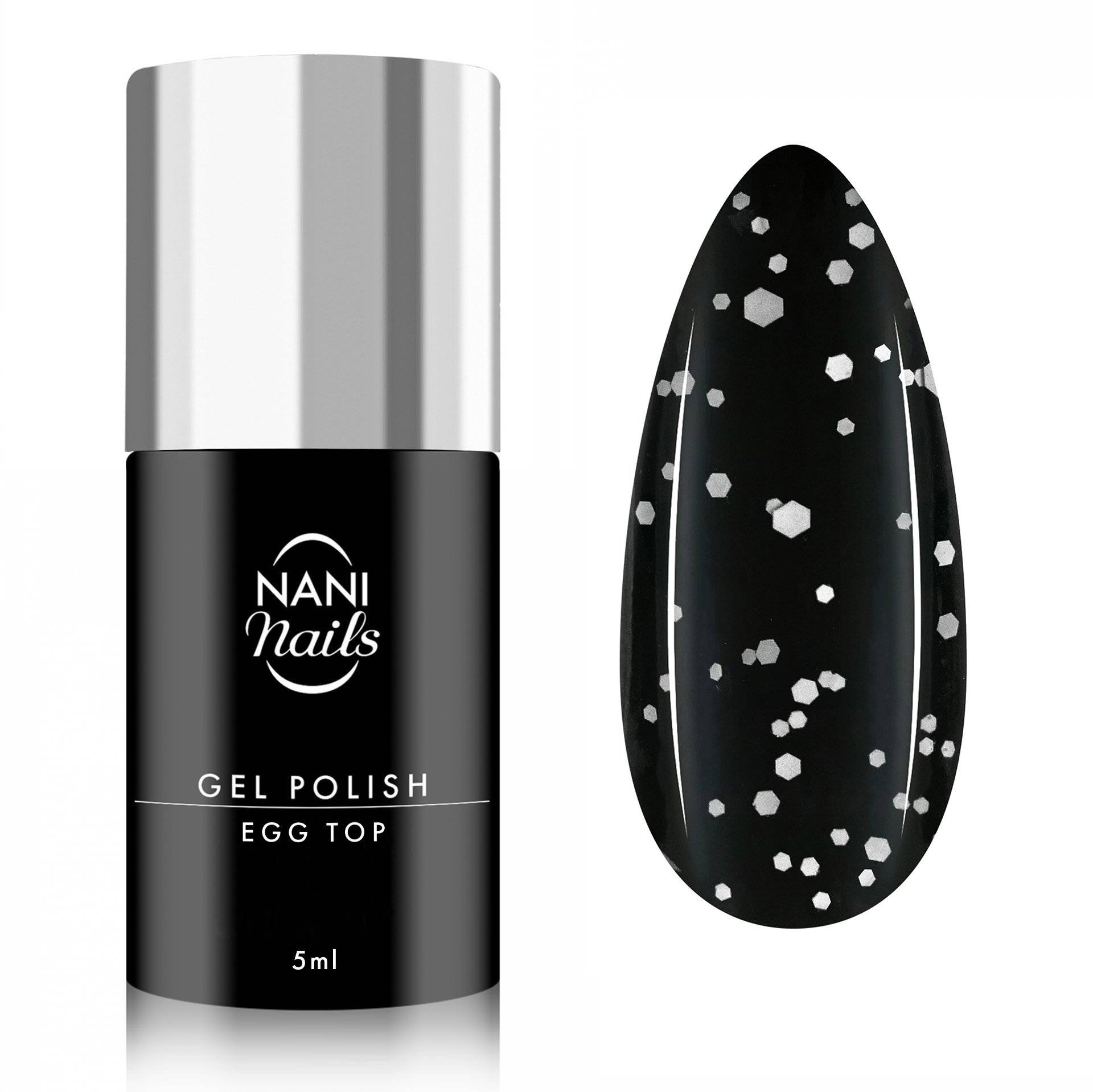 NANI ojă semipermanentă 5 ml - Egg Top White