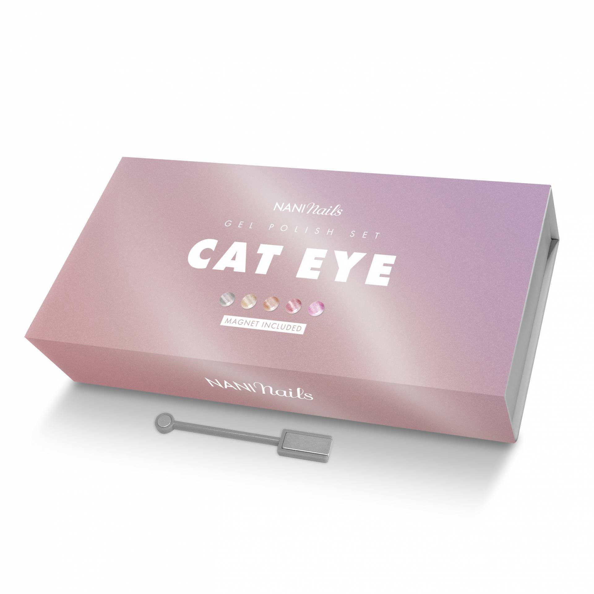 NANI – set de oje semipermanente Cat Eye cu magnet
