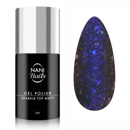 NANI ojă semipermanentă 5 ml - Sparkle Top Matt