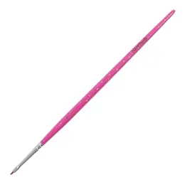 Čopič za gel NANI, poševni, vel. 1 – Glitter Pink