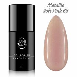 NANI gel lak Amazing Line 5 ml – Metallic Soft Pink