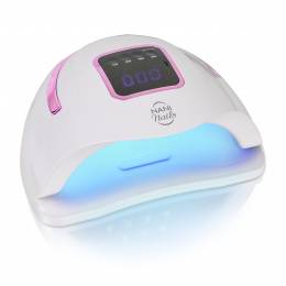 UV/LED lučka NANI 72 W – White & Pink Metallic