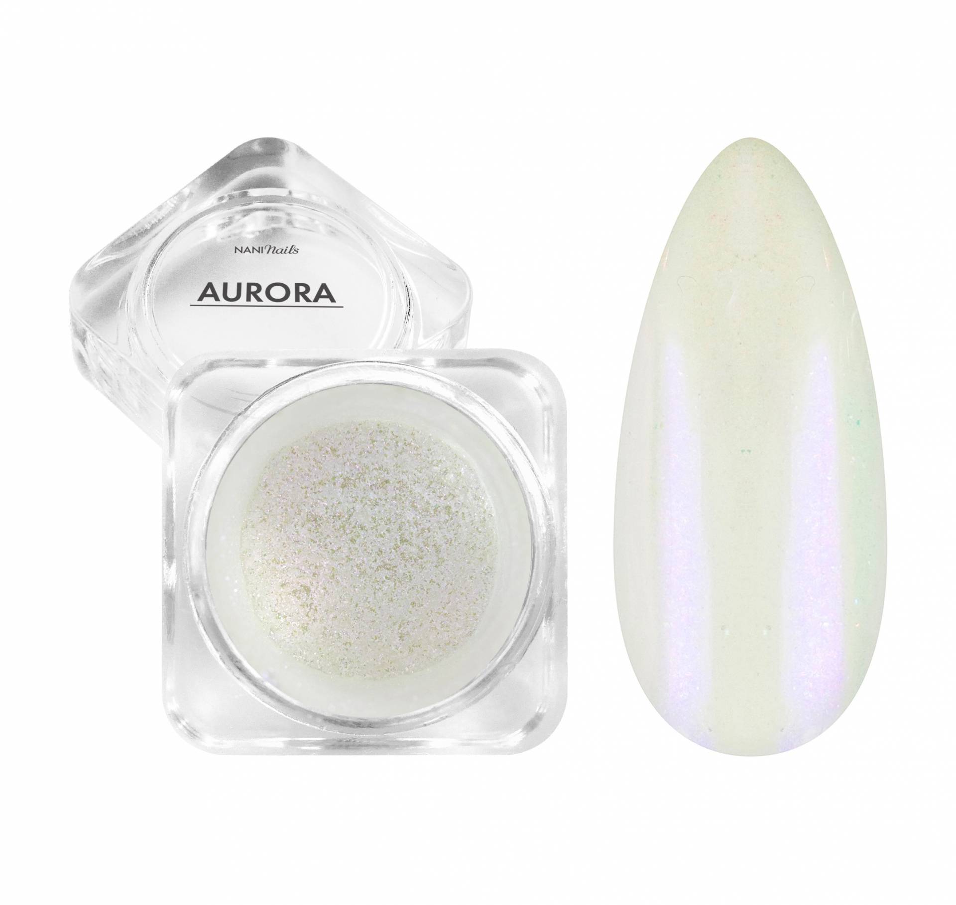 Pigment za nohte z efektom sijaja NANI Aurora – 2
