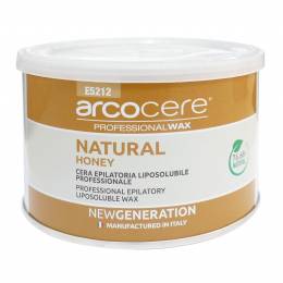 Vosek za depilacijo Arcocere v pločevinki 400 ml – Med
