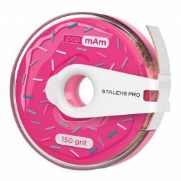STALEKS Expert – brusni trak za enkratno uporabo papmAm, 7 m – 150 (v plastičnem ohišju)
