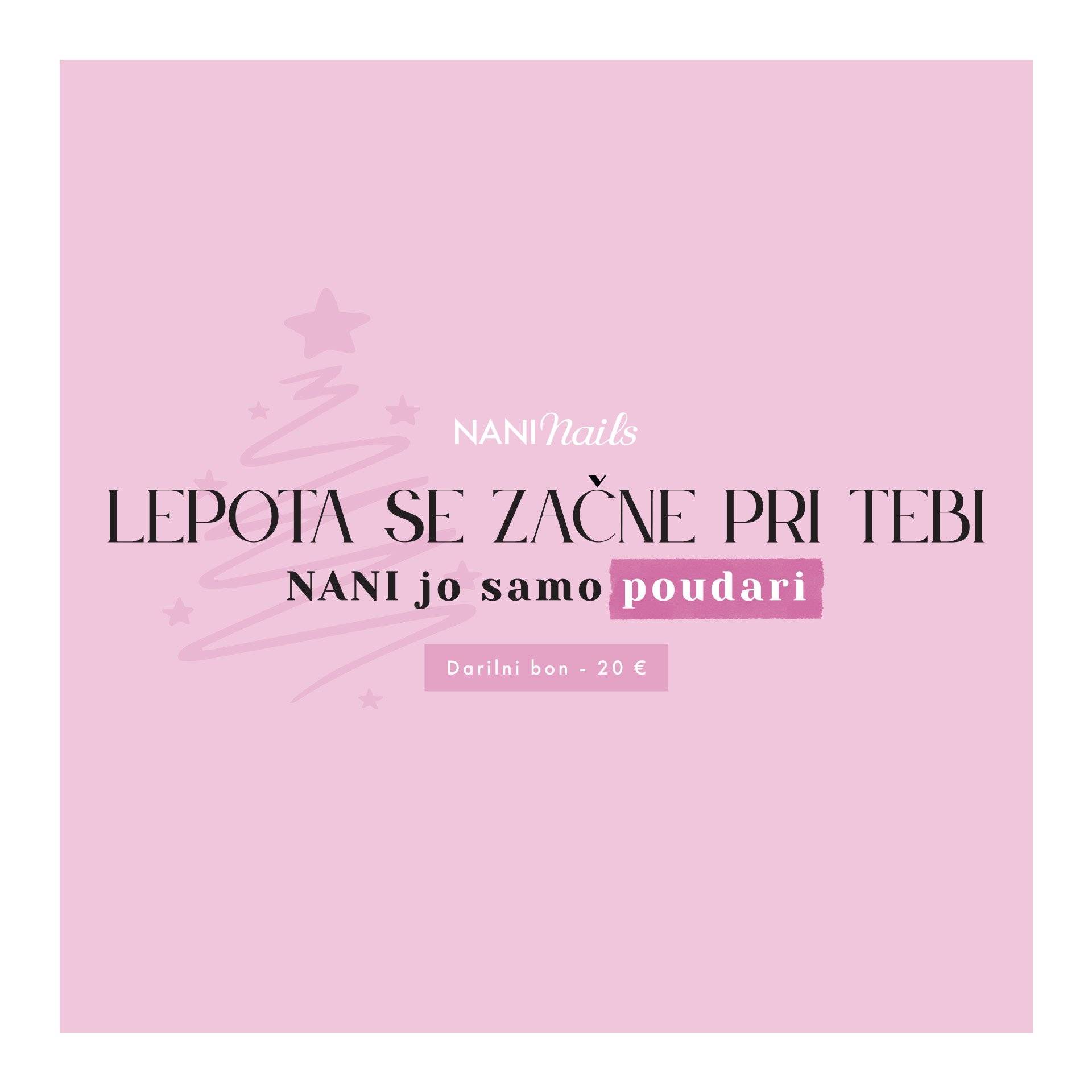 Darilni bon v vrednosti 20 EUR