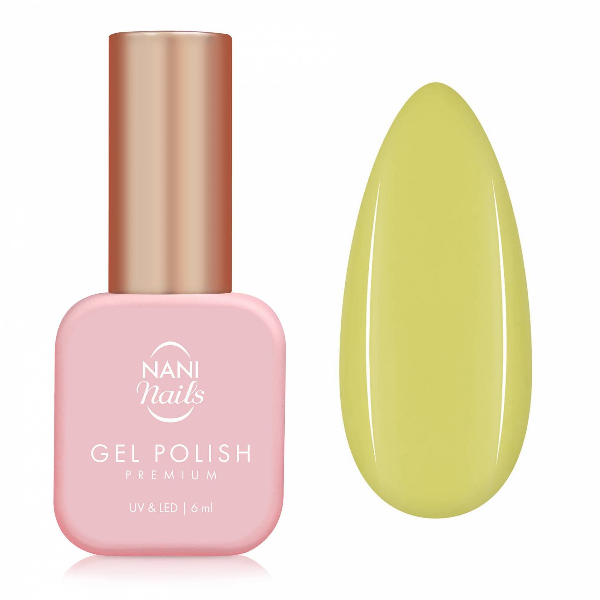 NANI gel lak Premium 6 ml - Lemon Soufflé