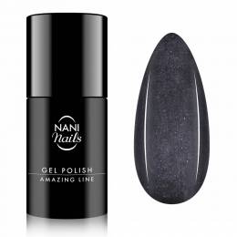 NANI gel lak Amazing Line 5 ml - Diamond Black