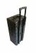 NANI štvordielny kozmetický kufrík NN23 na kolieskach - Black Strip