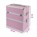 NANI dvojdielny kozmetický kufrík NN06 - Ružová