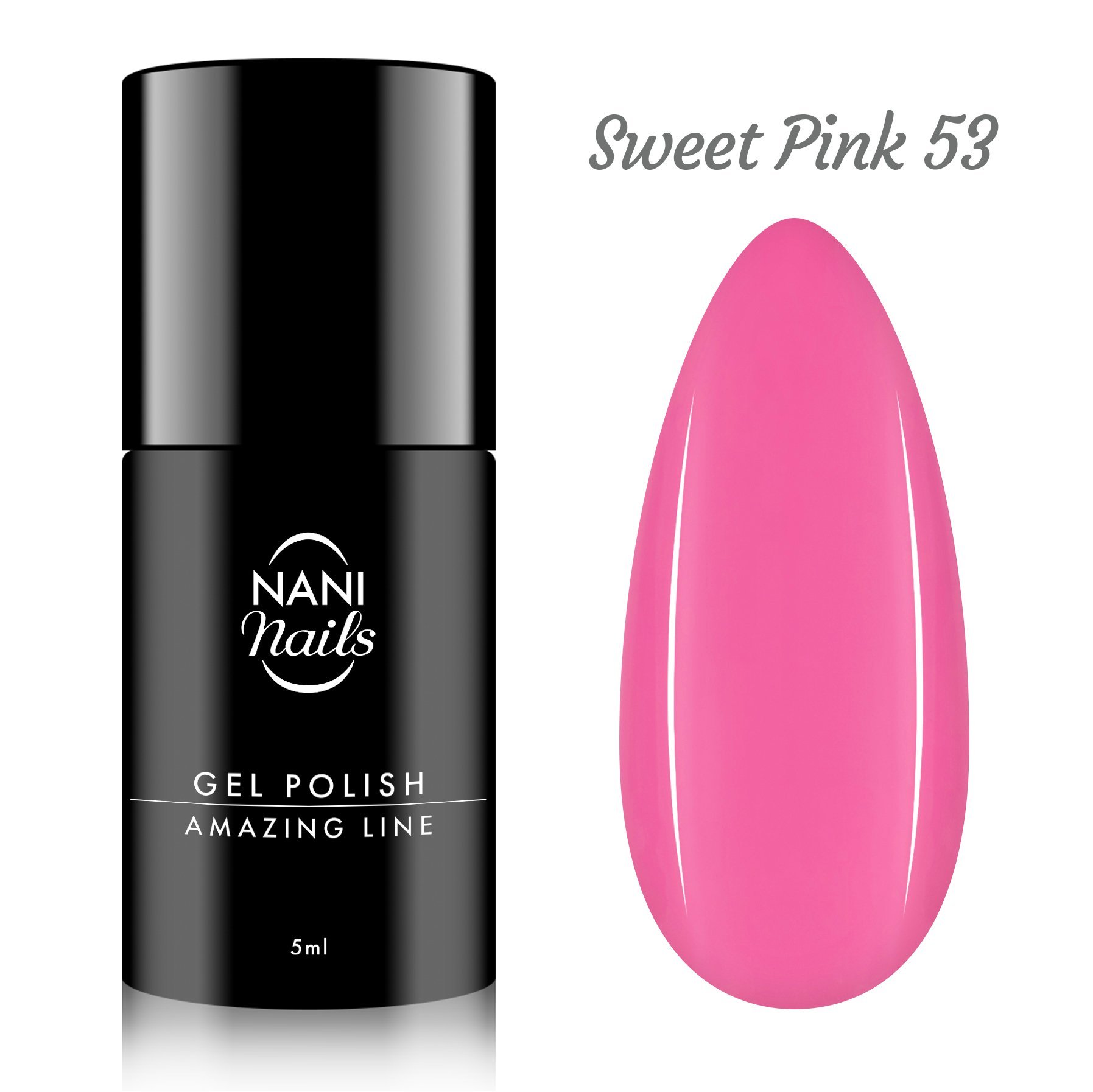 NANI gél lak Amazing Line 5 ml - Sweet Pink