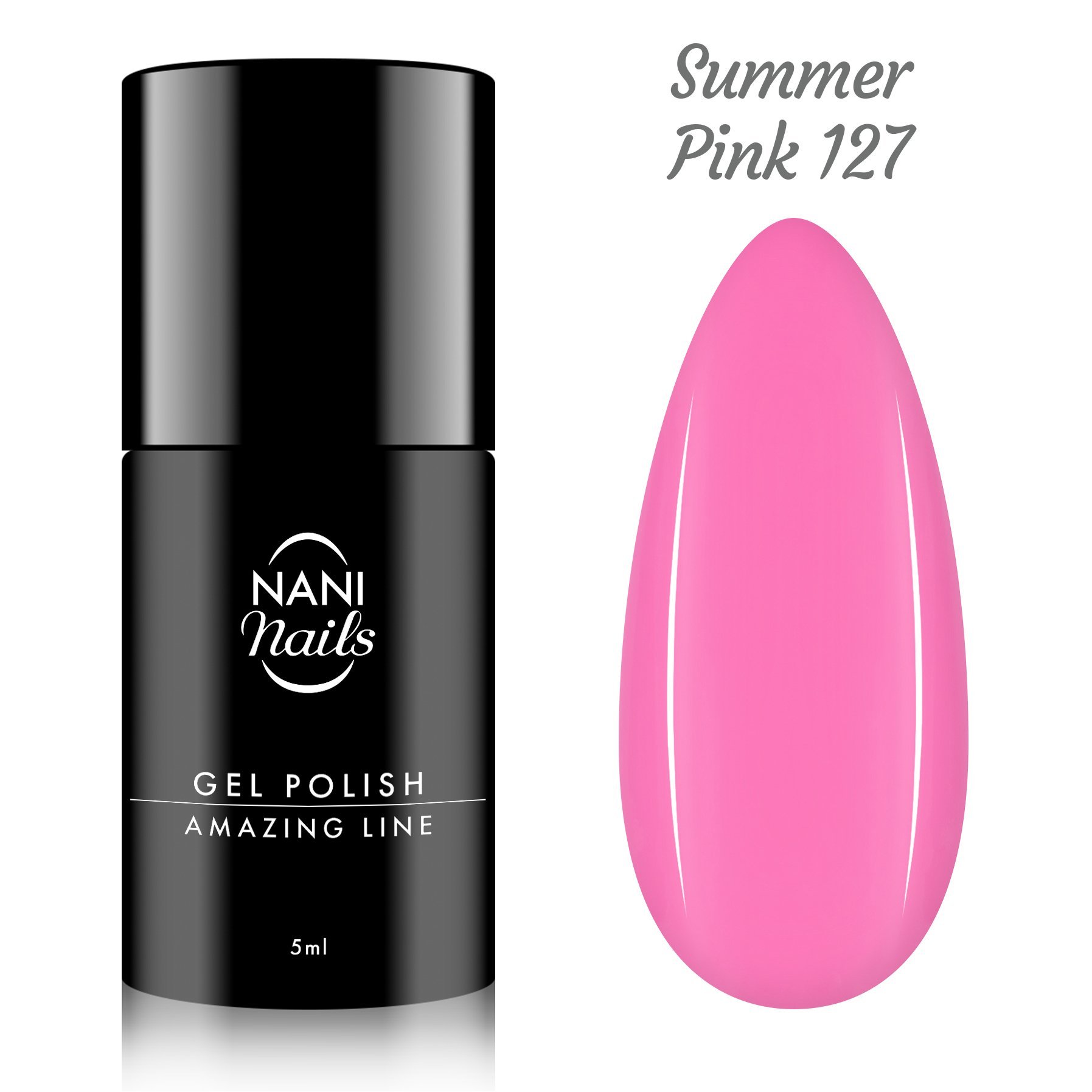NANI gél lak Amazing Line 5 ml - Summer Pink