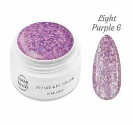 NANI UV gél Star Line 5 ml - Light Purple