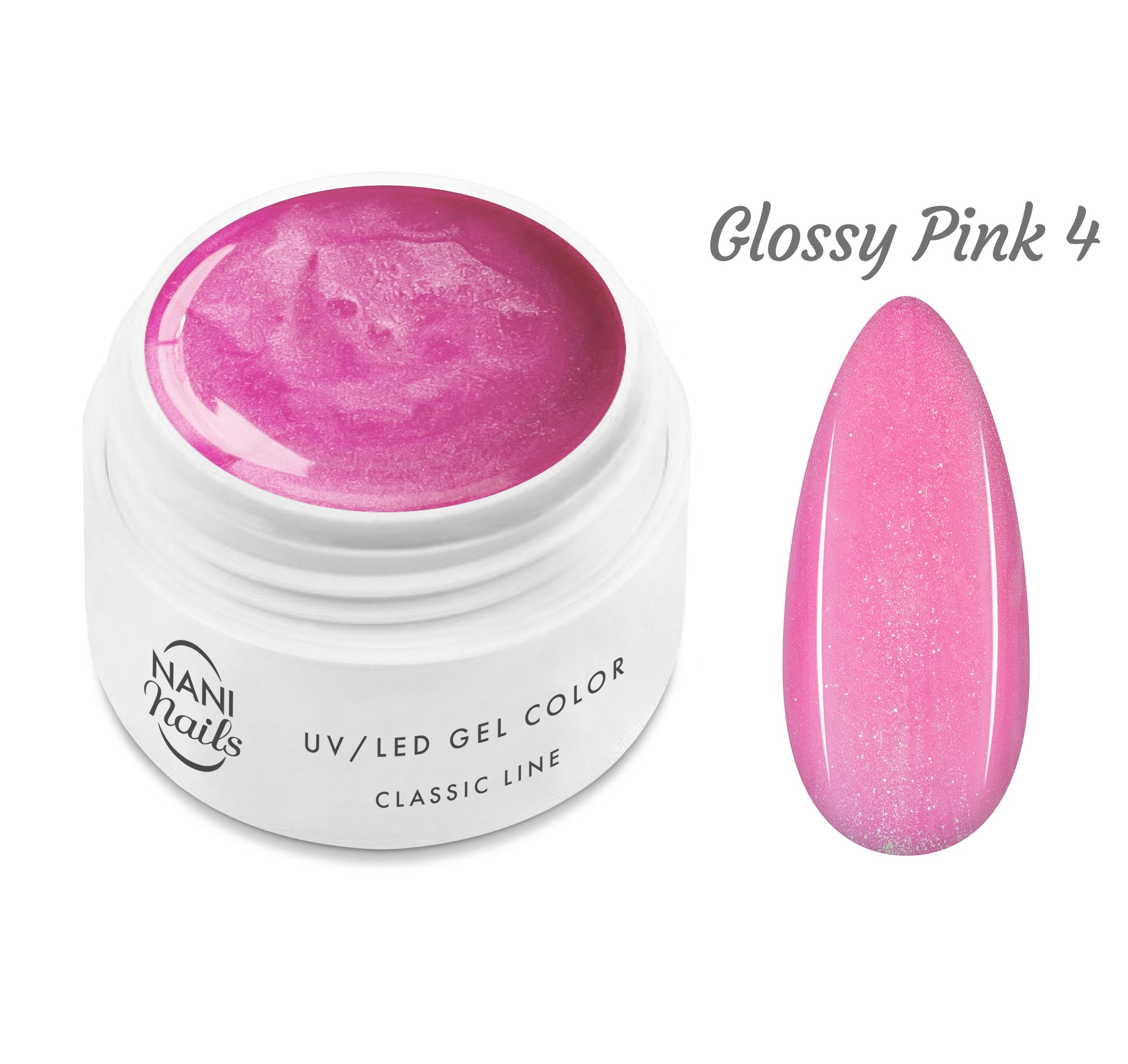 NANI UV gél Classic Line 5 ml - Glossy Pink
