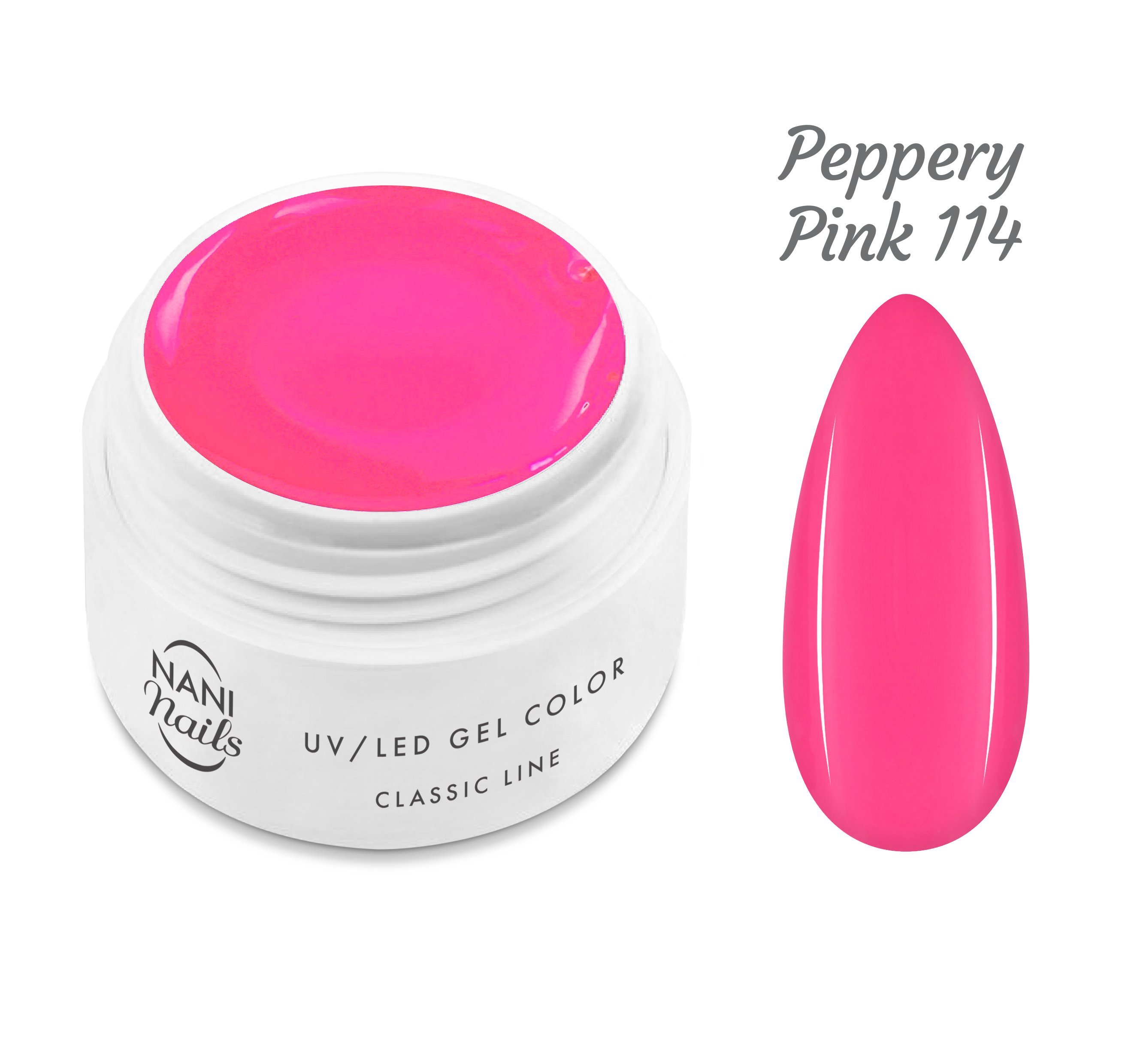 NANI UV gél Classic Line 5 ml - Peppery Pink