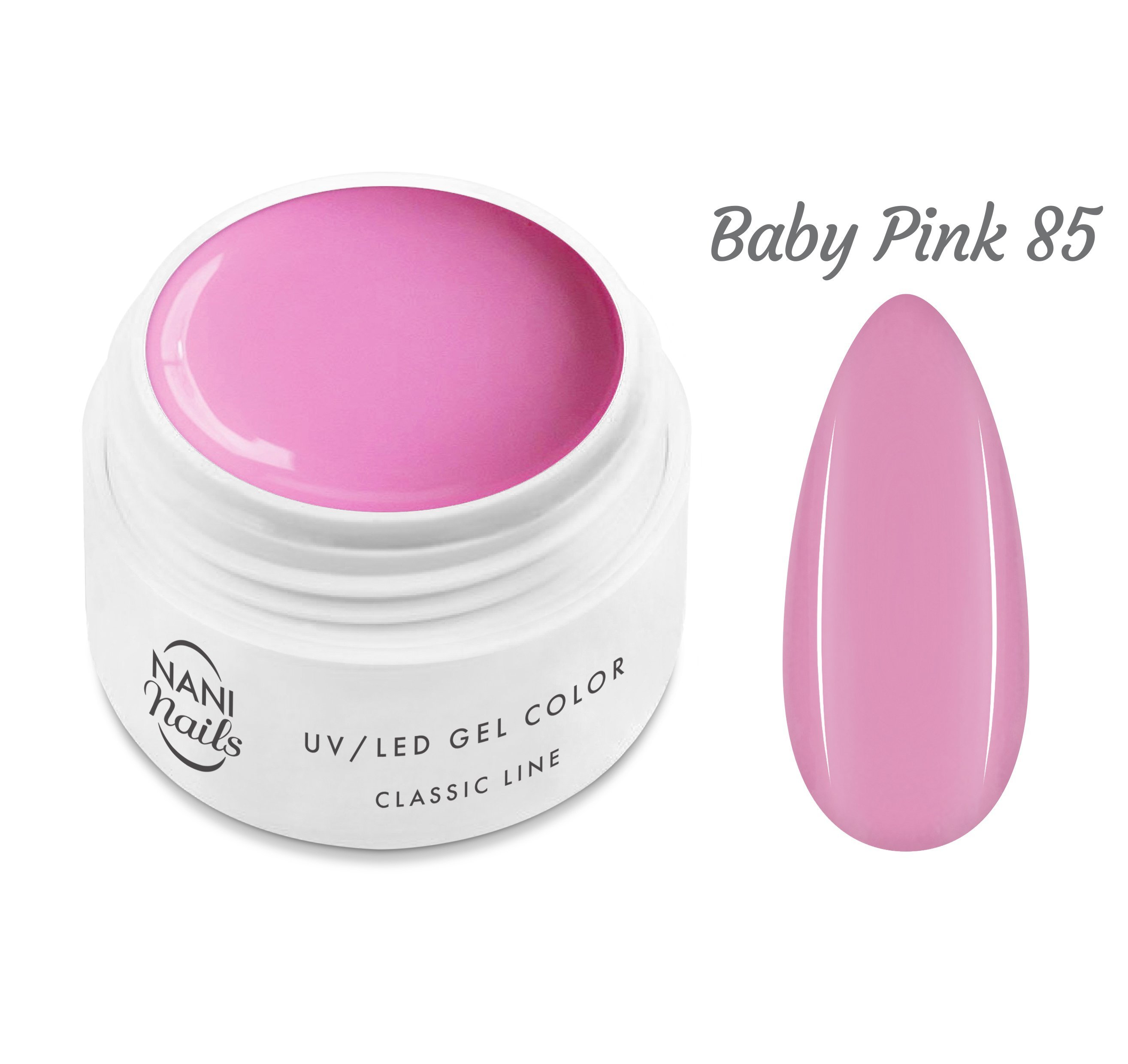 NANI UV gél Classic Line 5 ml - Baby Pink