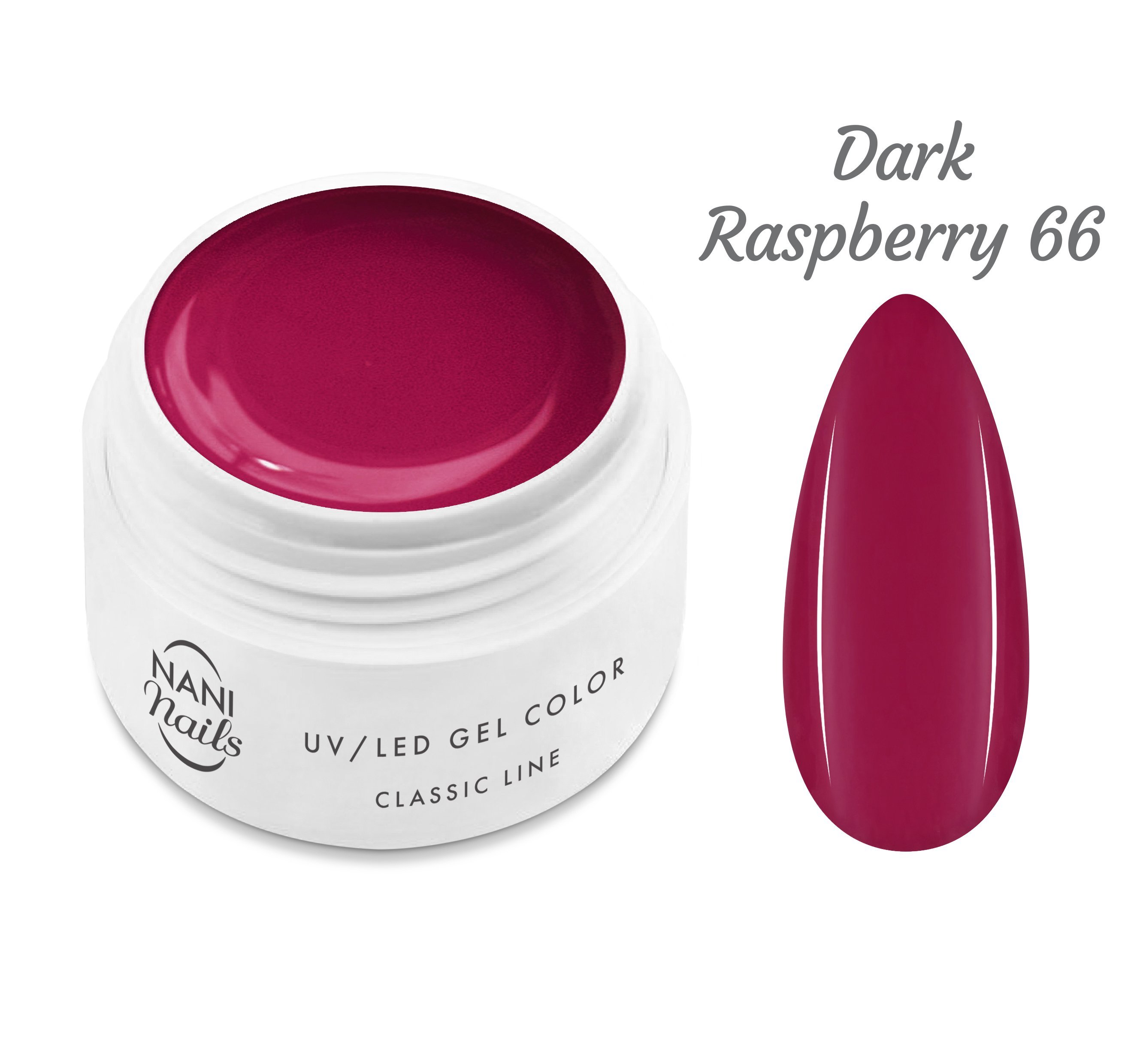 NANI UV gél Classic Line 5 ml - Dark Raspberry