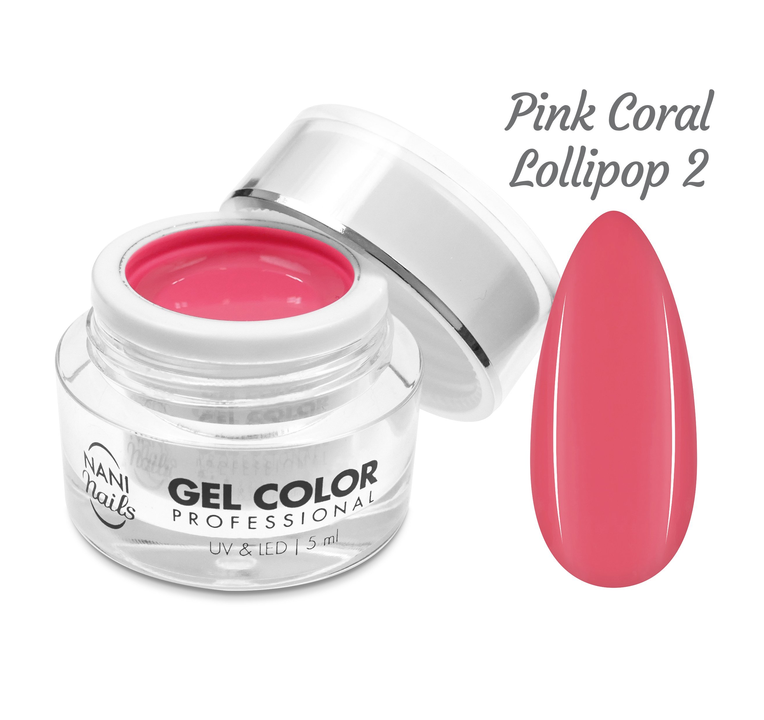 NANI UV/LED gél Professional 5 ml - Pink Coral Lollipop