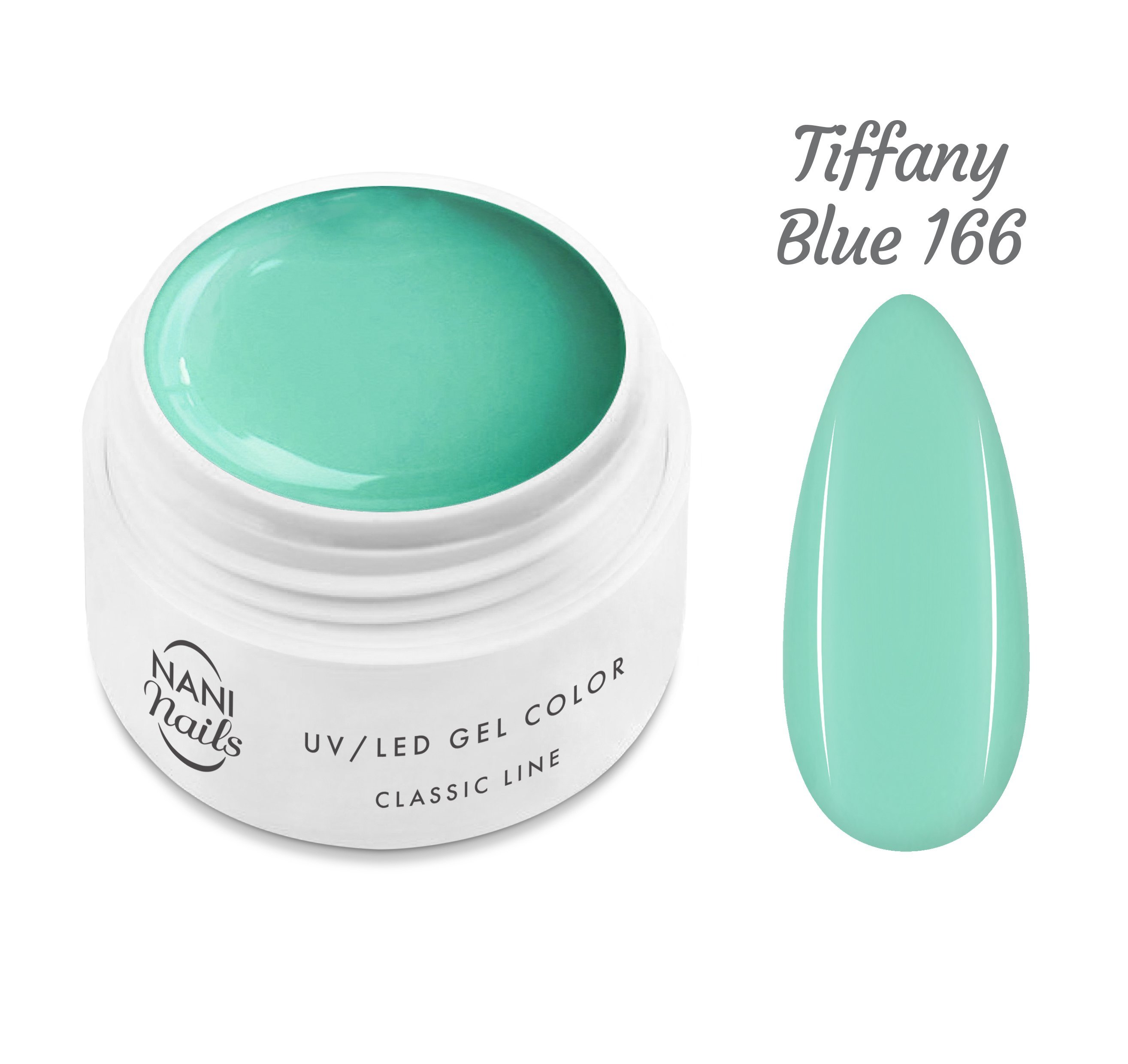 NANI UV gél Classic Line 5 ml - Tiffany Blue
