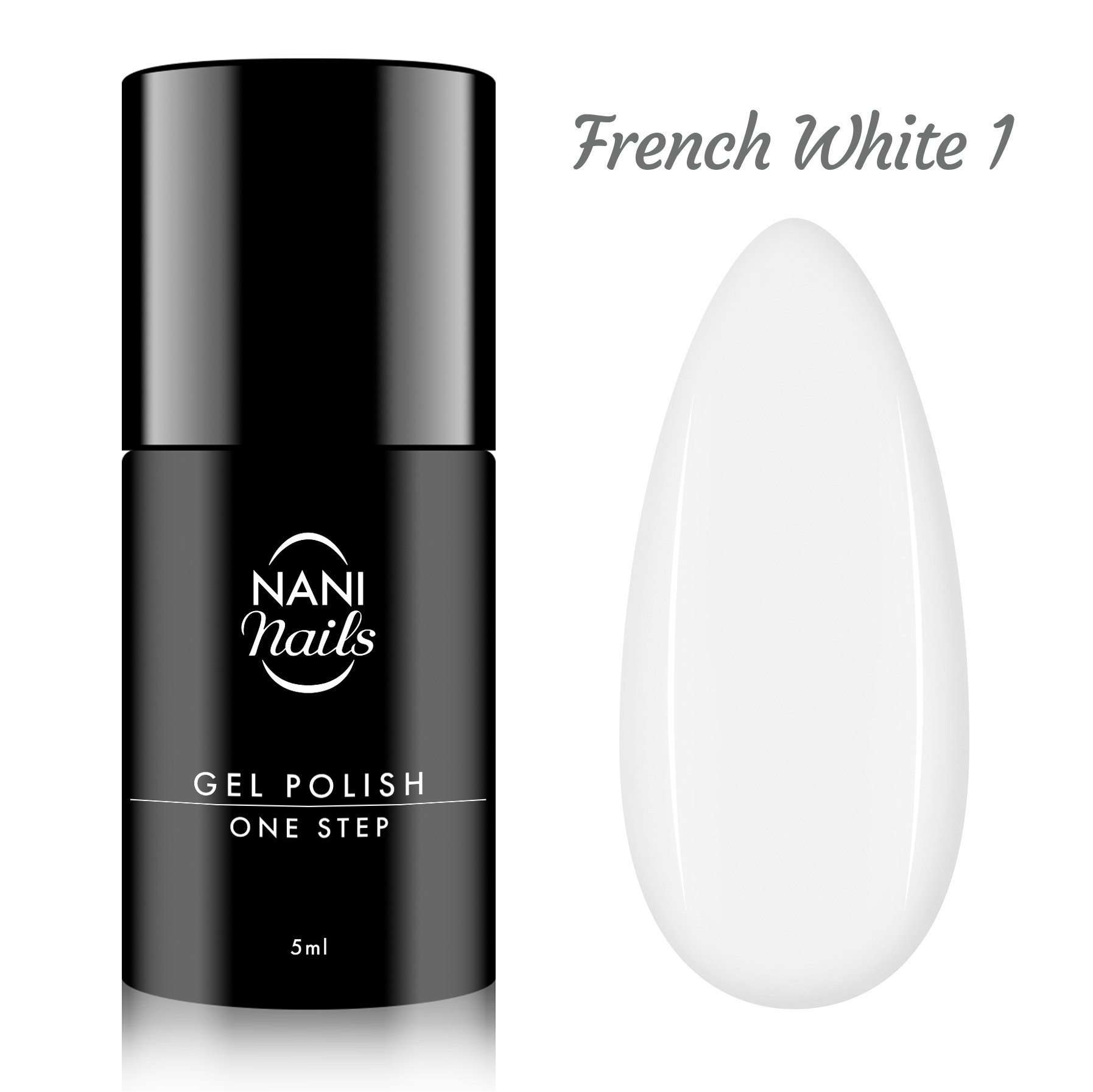 NANI gél lak One Step 5 ml - French White