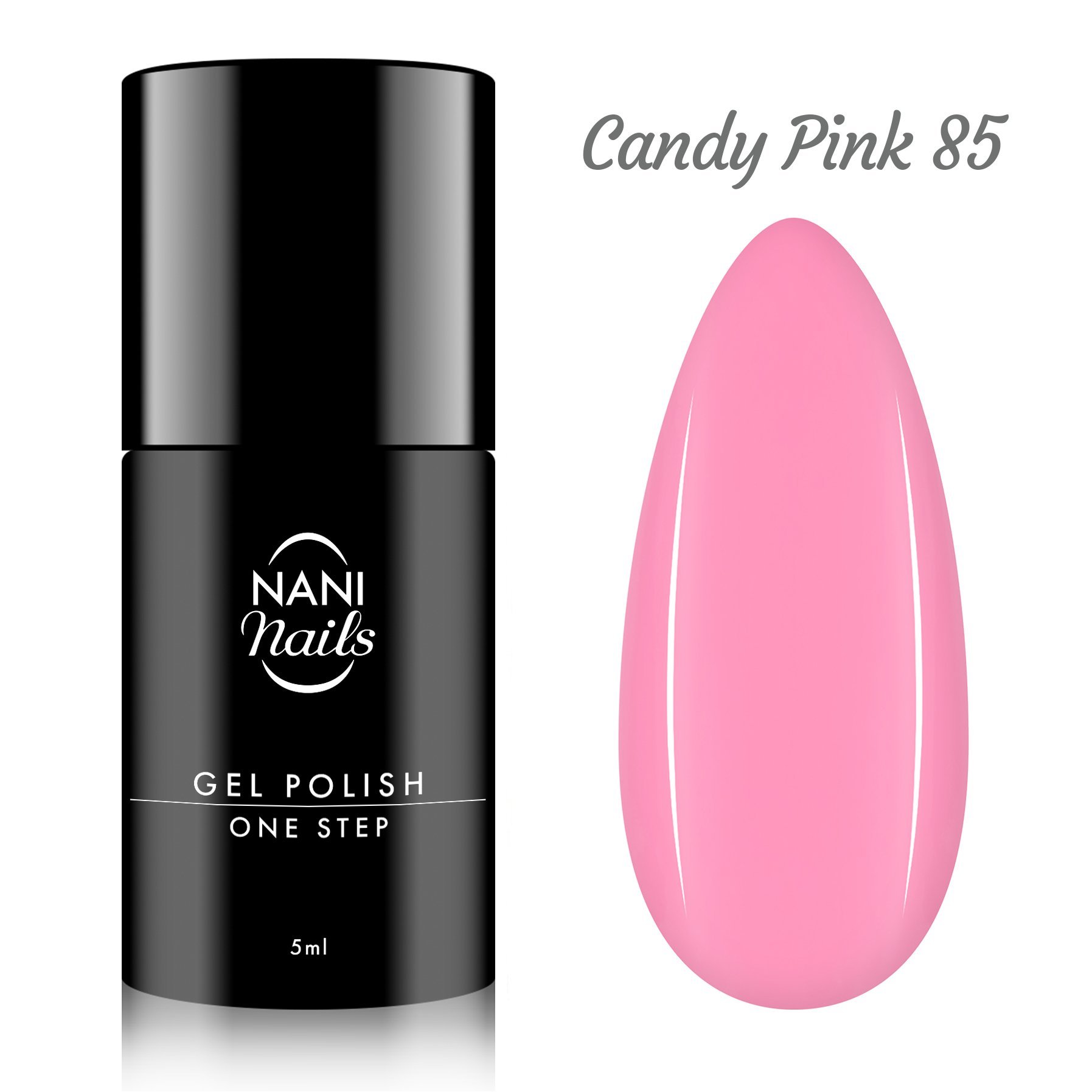 NANI gél lak One Step 5 ml - Candy Pink