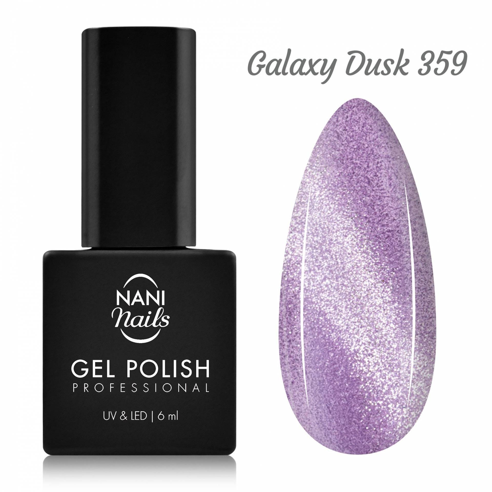 NANI Cat Eye gél lak 6 ml - Galaxy Dusk