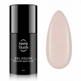 NANI Gel lak Polyacryl Base Cover 5 ml - Glimmer Beige