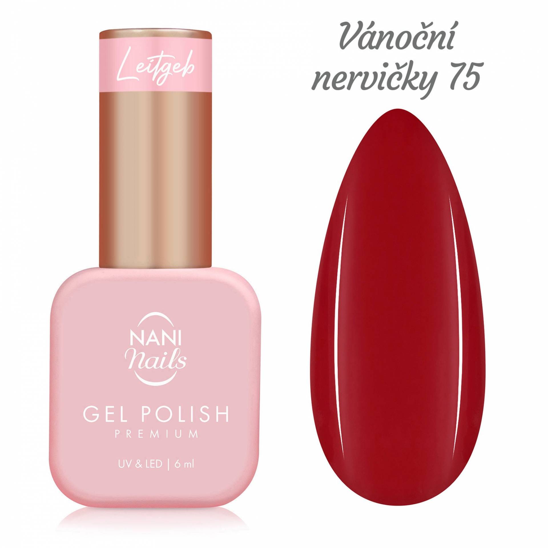 NANI gél lak Premium 6 ml - Vánoční nervičky