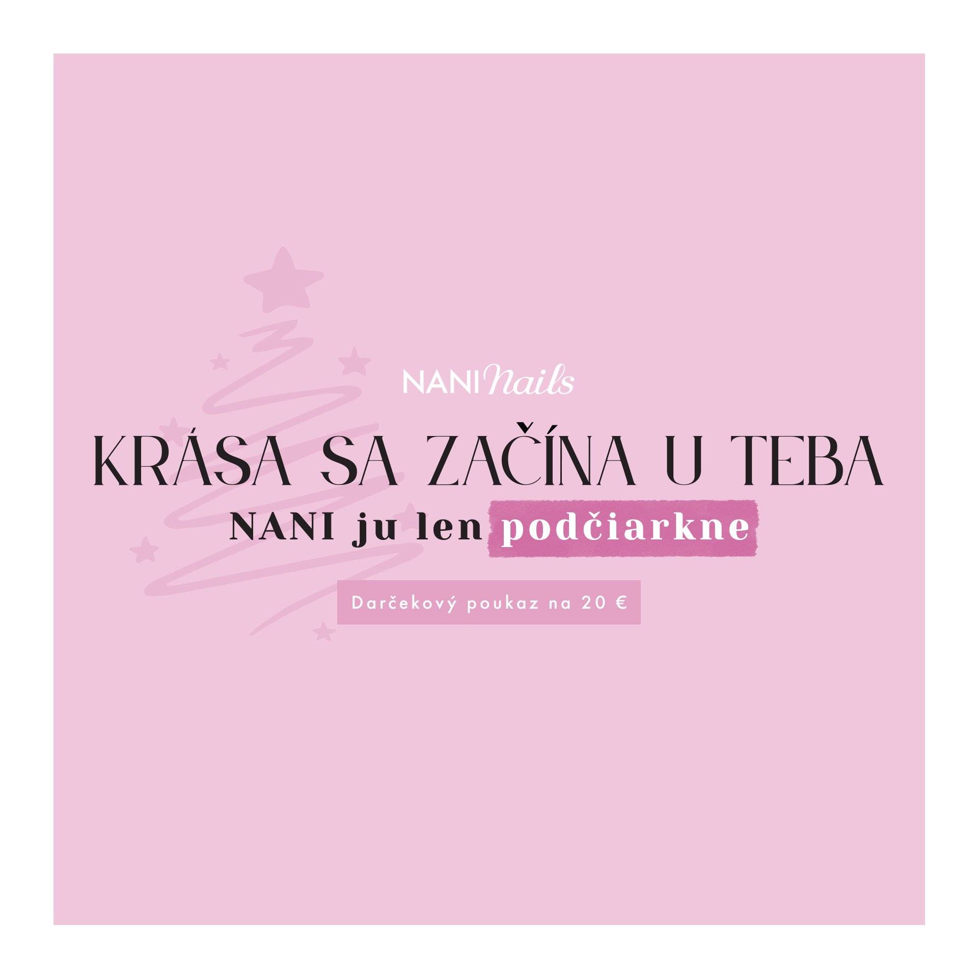 Darčekový poukaz v hodnote 20 EUR