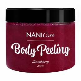 NANICare telový peeling 350 g - Raspberry