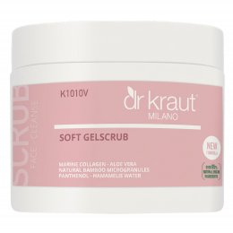 Dr. Kraut jemný gélový peeling 500 ml – S kolagénom a aloe vera