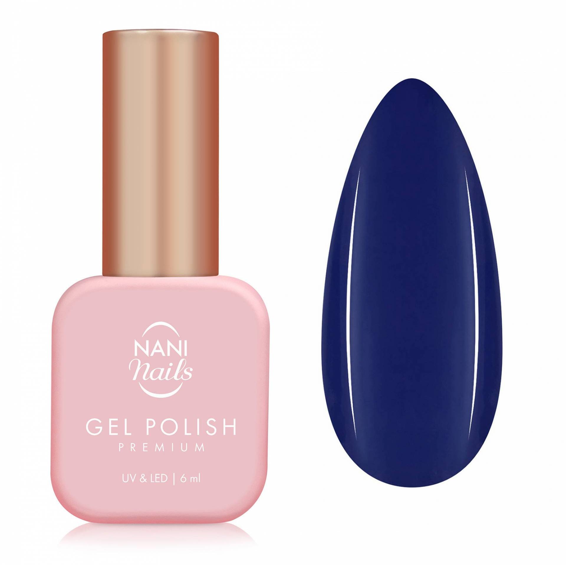 NANI gél lak Premium 6 ml - Rainy Blue