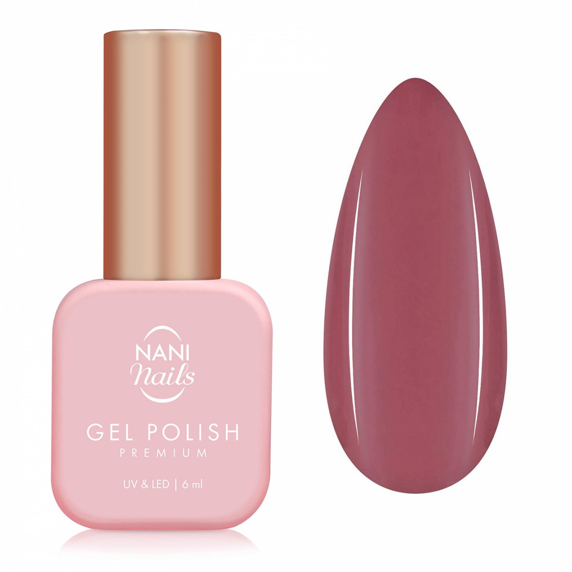 NANI gél lak Premium 6 ml - Chestnut Ruby